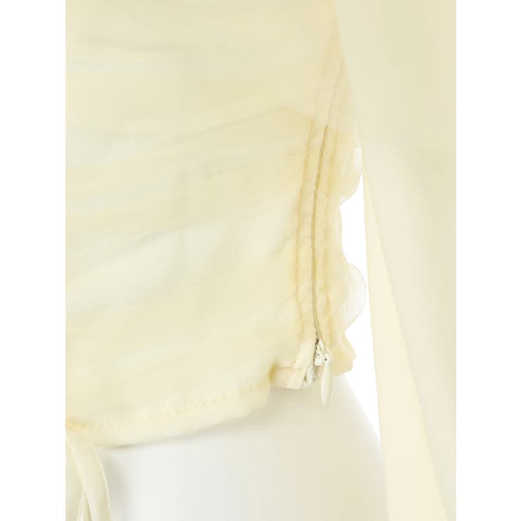 チュールギャザーオフショルトップス | LIPSERVICE | 詳細画像49 