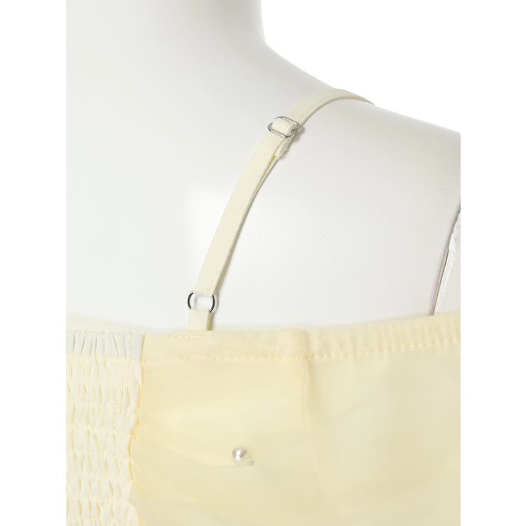 チュールギャザーオフショルトップス | LIPSERVICE | 詳細画像50 