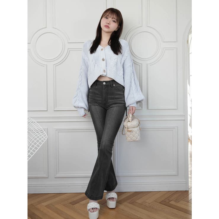 springケーブルニットカーディガン | LIPSERVICE | 詳細画像33 