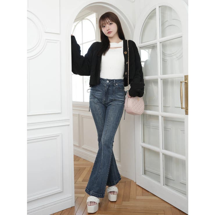 springケーブルニットカーディガン | LIPSERVICE | 詳細画像46 