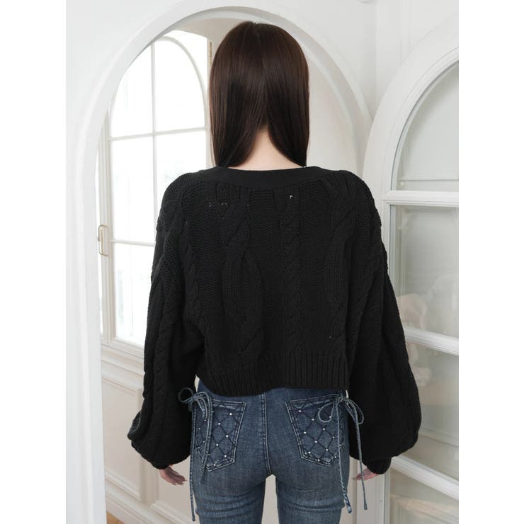 springケーブルニットカーディガン | LIPSERVICE | 詳細画像50 