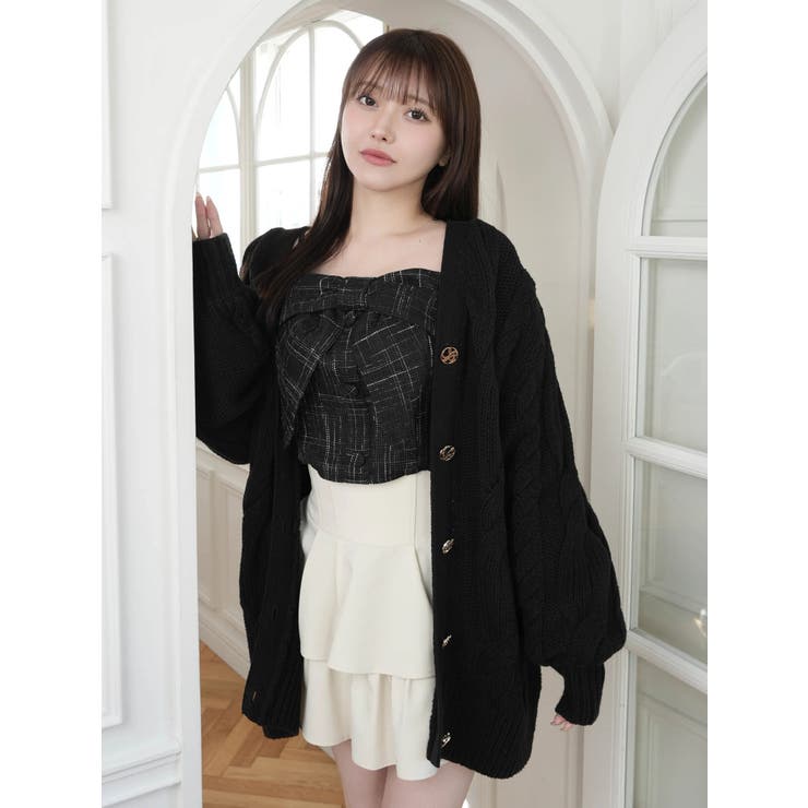 springケーブルニットカーディガン | LIPSERVICE | 詳細画像51 