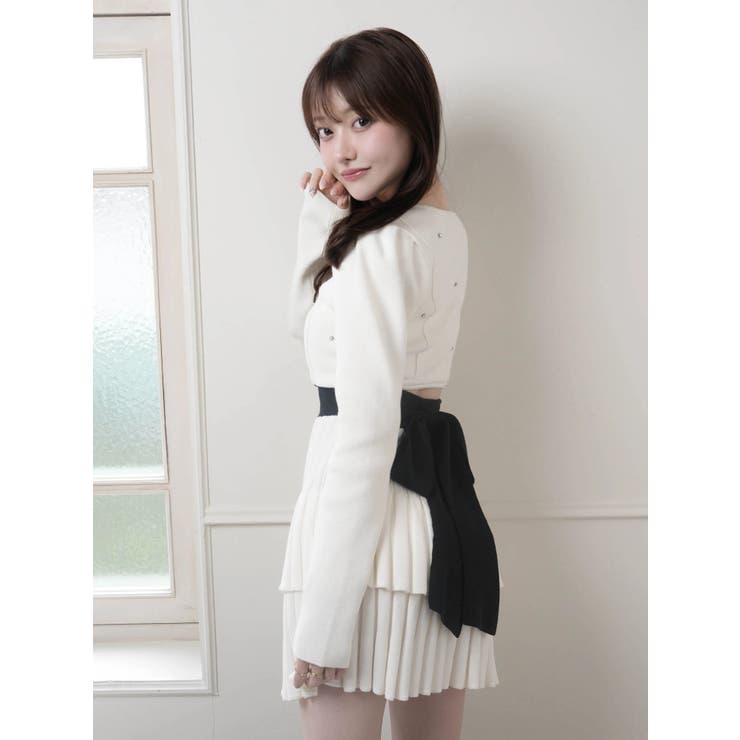 ジュエルティアードフレアワンピース | LIPSERVICE | 詳細画像15 