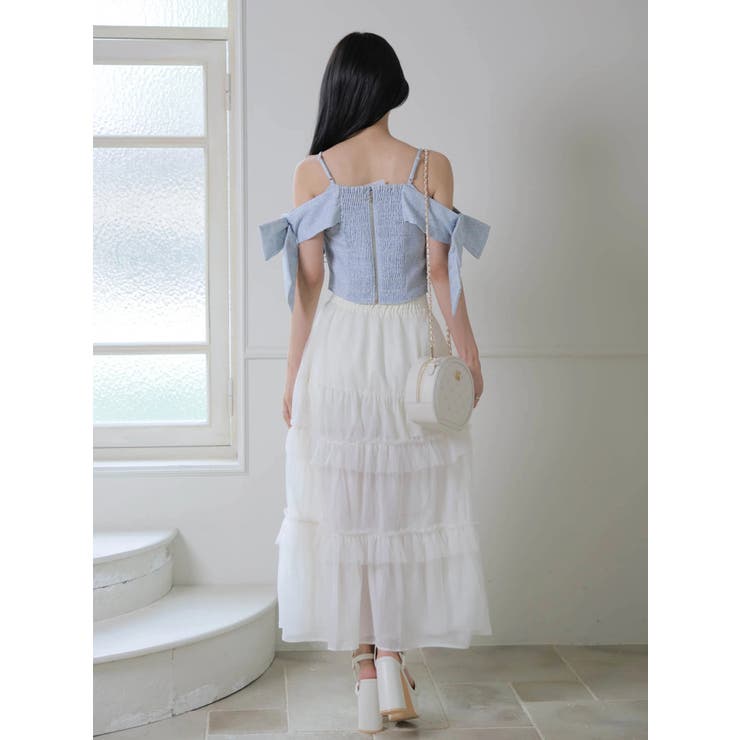 2wayティアードロングスカート | LIPSERVICE | 詳細画像21 