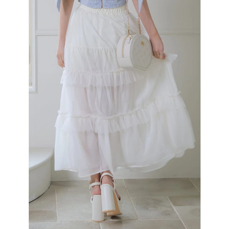 2wayティアードロングスカート | LIPSERVICE | 詳細画像23 