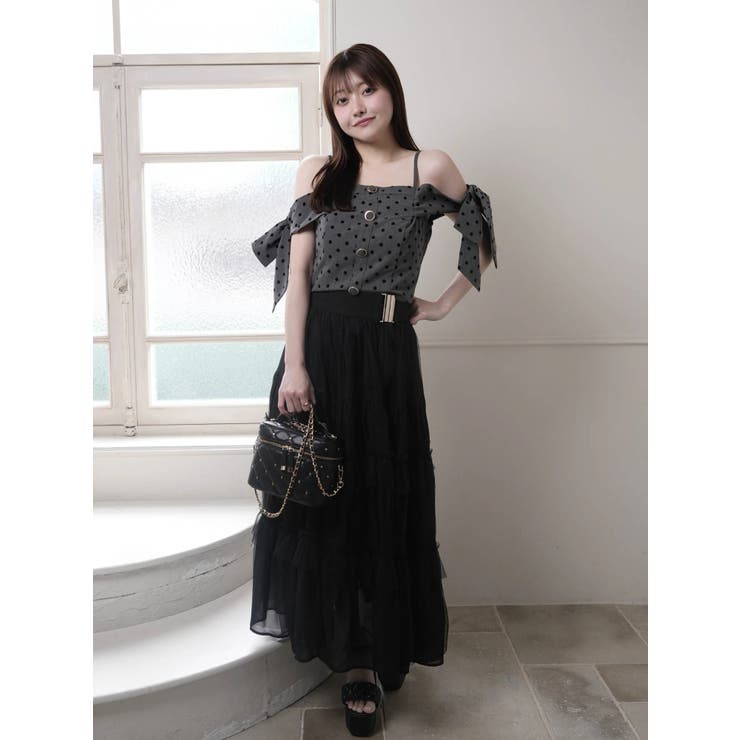 2wayティアードロングスカート | LIPSERVICE | 詳細画像30 