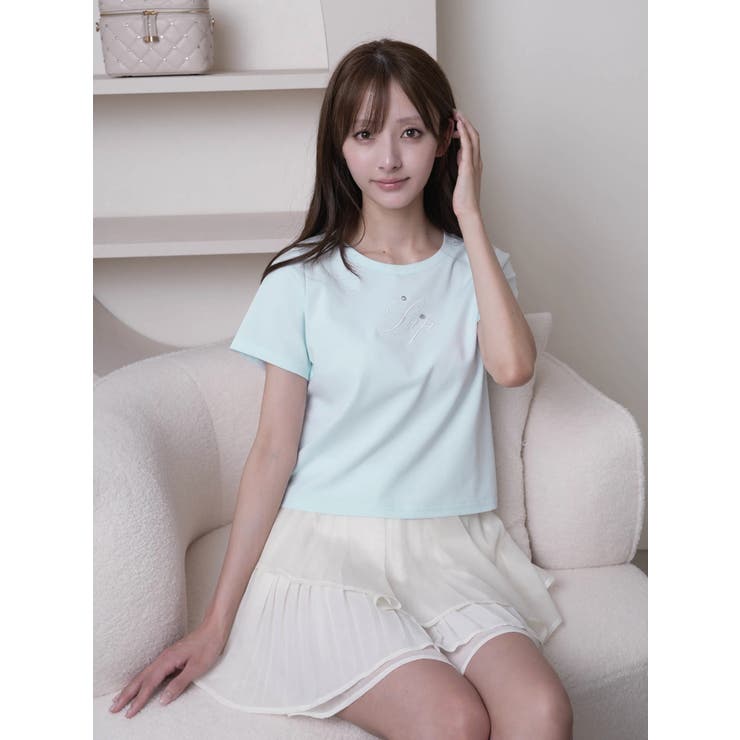 LIPロゴアクセントTシャツ | LIPSERVICE | 詳細画像10 