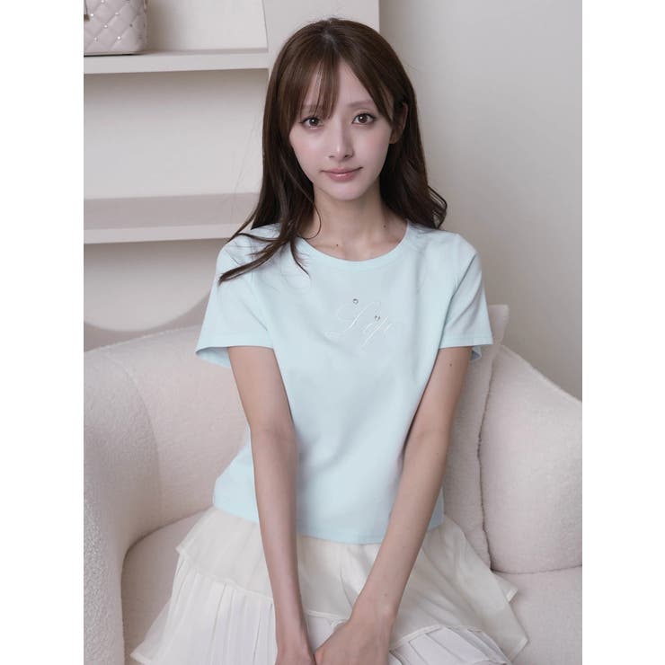 LIPロゴアクセントTシャツ | LIPSERVICE | 詳細画像11 