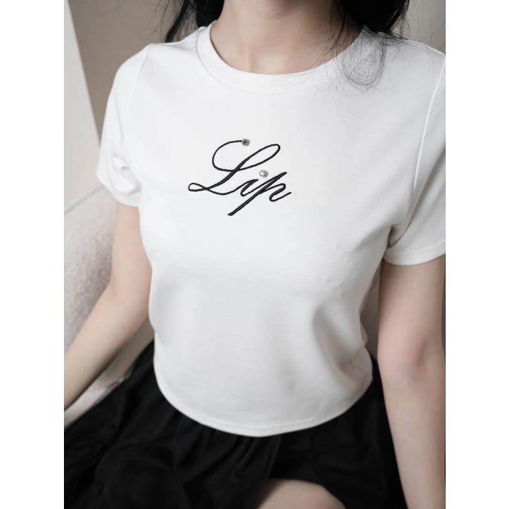 LIPロゴアクセントTシャツ | LIPSERVICE | 詳細画像11 