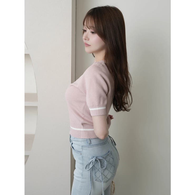 Roineエンブロイダリーサマーニット | LIPSERVICE | 詳細画像39 