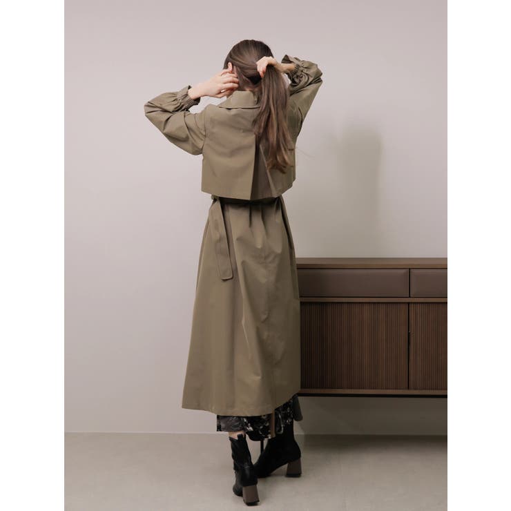 スカーフ ベルトフレアトレンチ 品番 Linw0000270 Ladymade レディメイド のレディースファッション通販 Shoplist ショップリスト