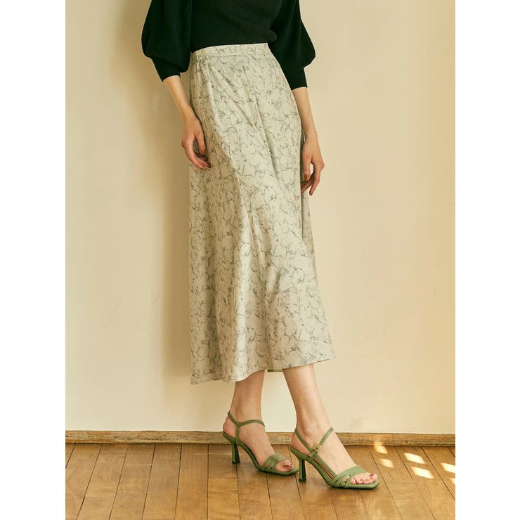 Marble Art フレアスカート[品番：LINW0000545]｜LADYMADE（レディ  