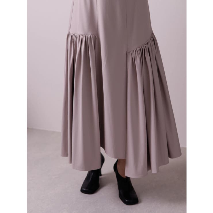 レザーライクトリコットロングスカート | LADYMADE | 詳細画像14 