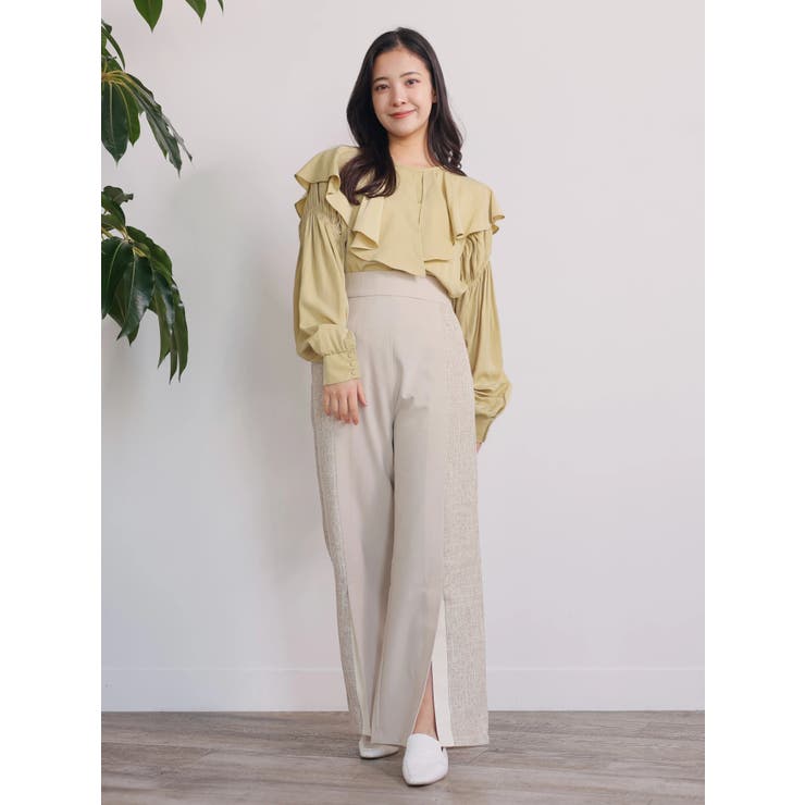 2WAYフレアBIGカラーブラウス | LADYMADE | 詳細画像14 