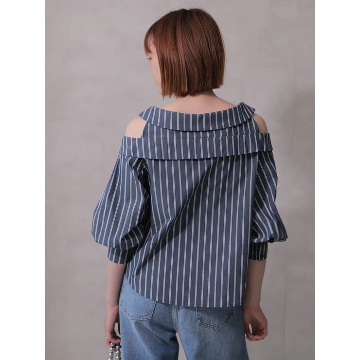 オフショルレイヤードブラウス | LADYMADE | 詳細画像9 