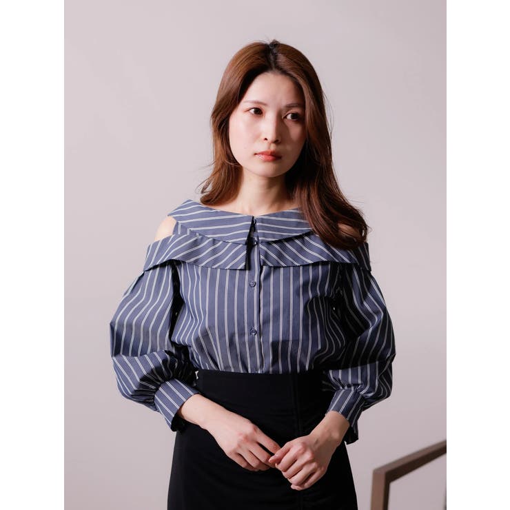 オフショルレイヤードブラウス | LADYMADE | 詳細画像12 