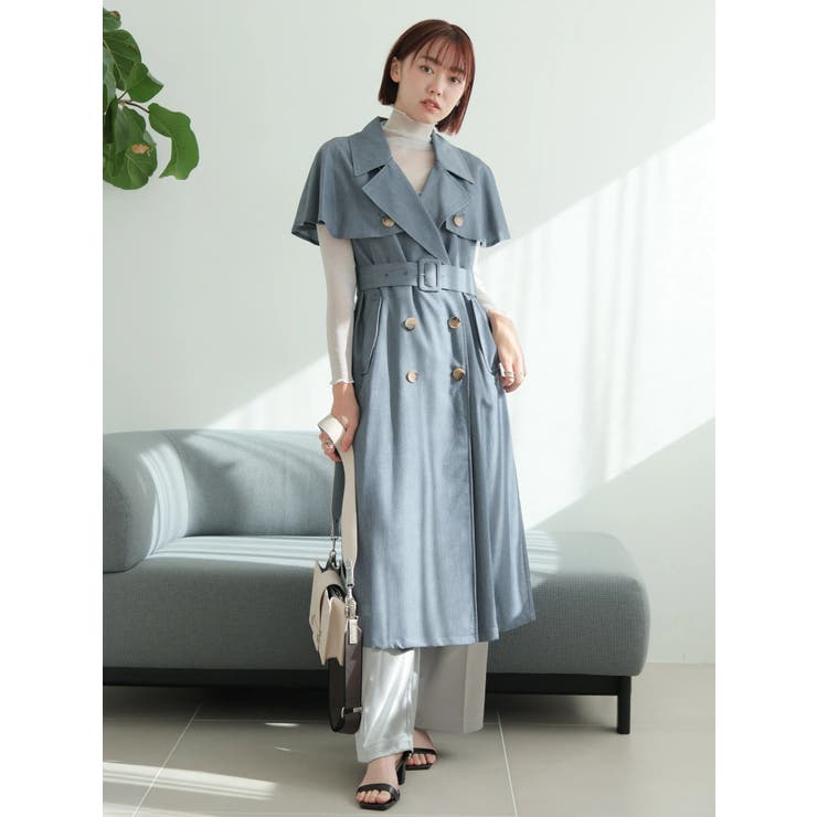 商品画像：Leday ounce vegetable riette ハンドメイドコート 4