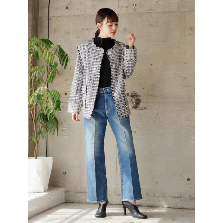 2WAYスリーブツイードジャケット | LADYMADE | 詳細画像12 