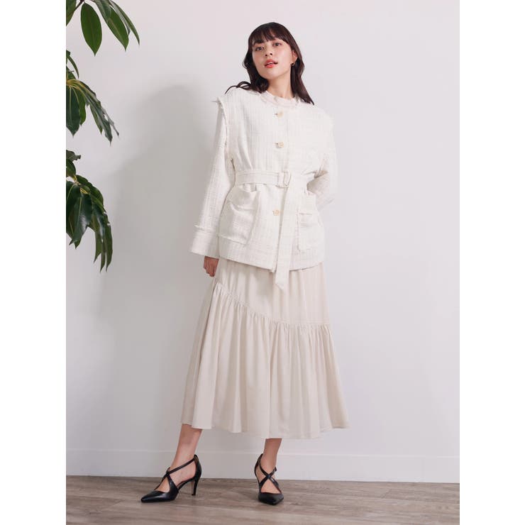 2WAYスリーブツイードジャケット | LADYMADE | 詳細画像18 