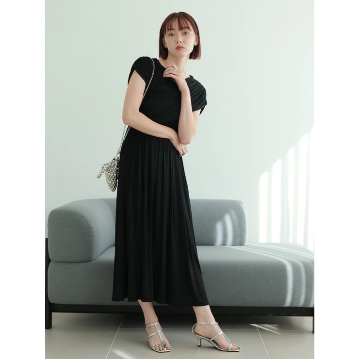 クロスギャザーカットワンピース | LADYMADE | 詳細画像13 