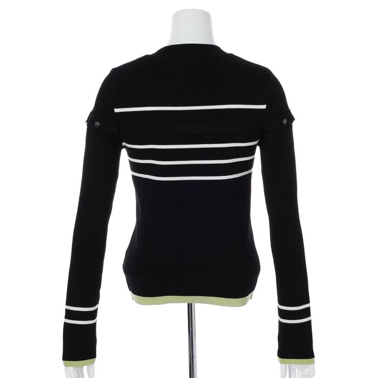 オープンスリーブボーダーニット | LADYMADE | 詳細画像29 