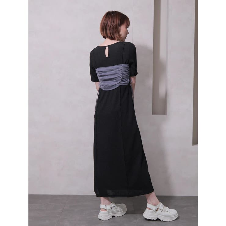 チュールビスチェレイヤードカットワンピース | LADYMADE | 詳細画像9 