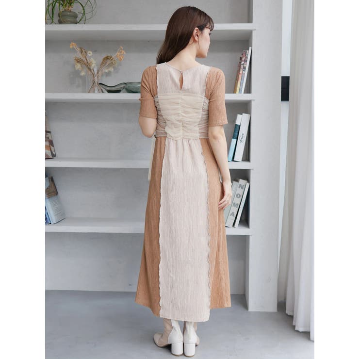 チュールビスチェレイヤードカットワンピース | LADYMADE | 詳細画像12 