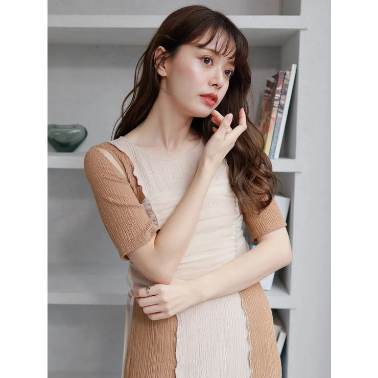 チュールビスチェレイヤードカットワンピース | LADYMADE | 詳細画像13 