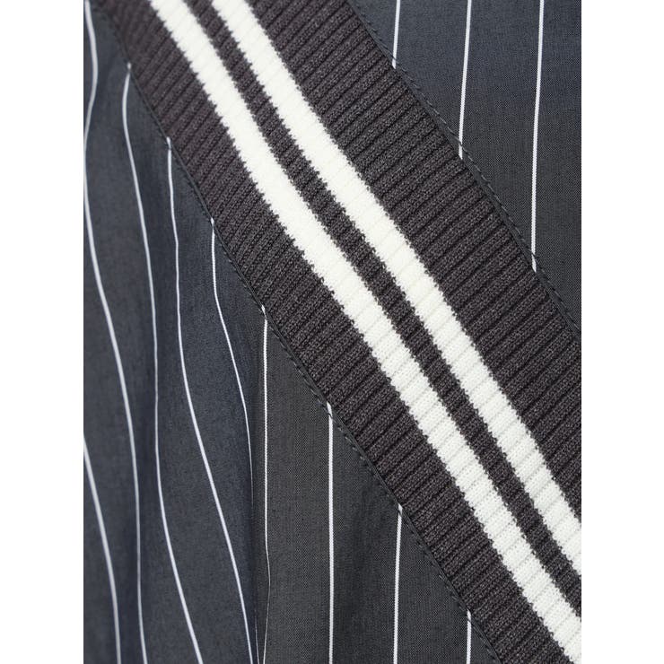 アシメリブライン切替シャツ | LADYMADE | 詳細画像19 