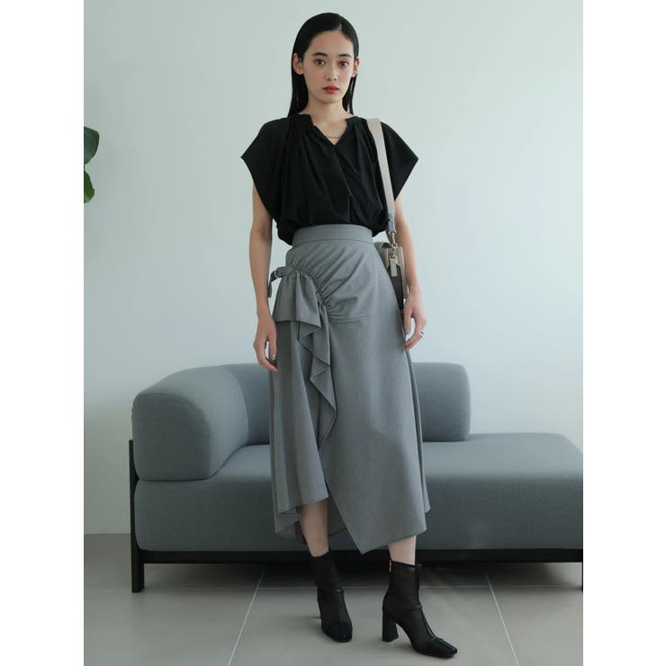 2WAYシアーギャザーブラウス | LADYMADE | 詳細画像13 