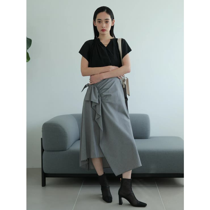 2WAYシアーギャザーブラウス | LADYMADE | 詳細画像14 