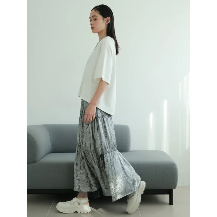 シルバープリントロゴTシャツ | LADYMADE | 詳細画像8 