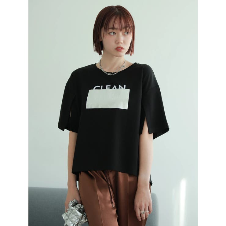 シルバープリントロゴTシャツ | LADYMADE | 詳細画像11 