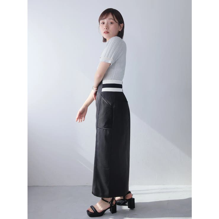 メッシュポケットジップタイトスカート | LADYMADE | 詳細画像16 