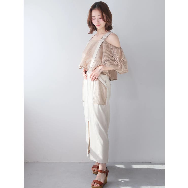 メッシュポケットジップタイトスカート | LADYMADE | 詳細画像24 