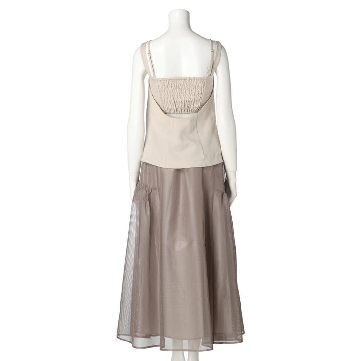 レイヤードキャミ×メッシュスカートセット | LADYMADE | 詳細画像17 