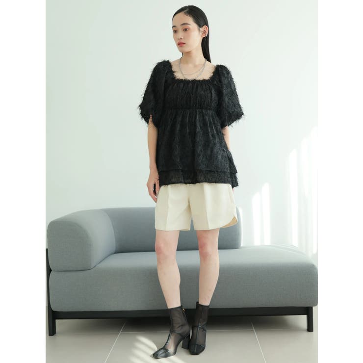 フリンジジャガードブラウス | LADYMADE | 詳細画像20 