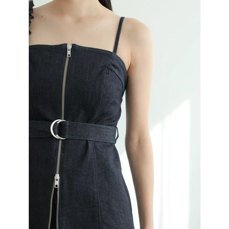 フロントジップデニムベアビスチェ | LADYMADE | 詳細画像12 