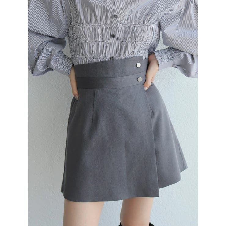 2WAYハイウエストスカショーパン[品番：LINW0002443]｜LADYMADE 