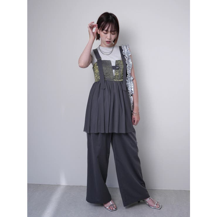 メタリックチュールキャミトップス | LADYMADE | 詳細画像28 
