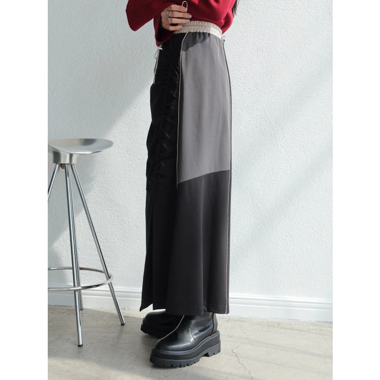 バイカラートラックカットスカート | LADYMADE | 詳細画像13 