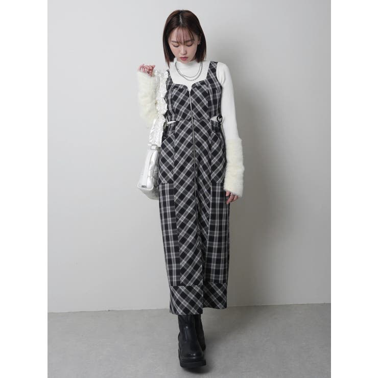 フロントジップサイドリボンジャンスカ | LADYMADE | 詳細画像14 