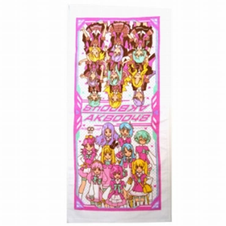 キャラクター フェイスタオル AKB0048 AKB48 グッズ[品番