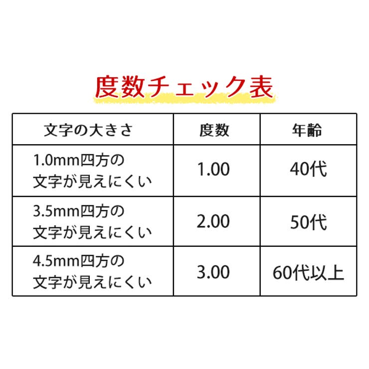 老眼鏡 シニアグラス ポリカーボネイト | livingut | 詳細画像2 