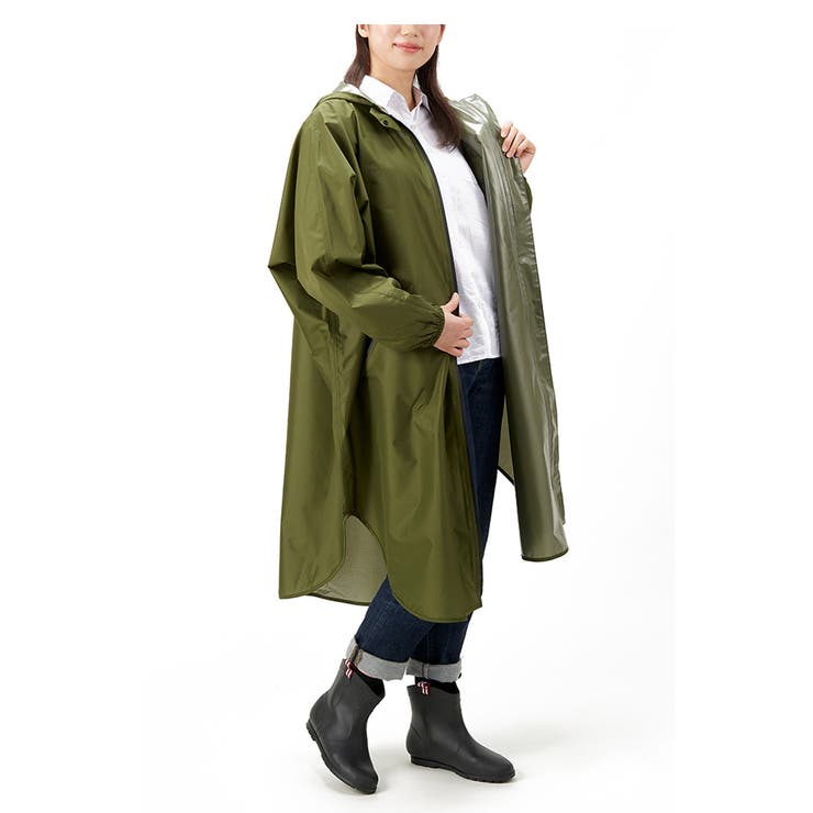 レインコート ビッグサイズ ゆったり防水レインコート | livingut | 詳細画像4 