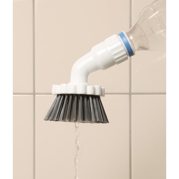 ペットボトルブラシ 玄関用 掃除 ブラシ 簡易ブラシ 溝ブラシ 壁 タイル | livingut | 詳細画像4 