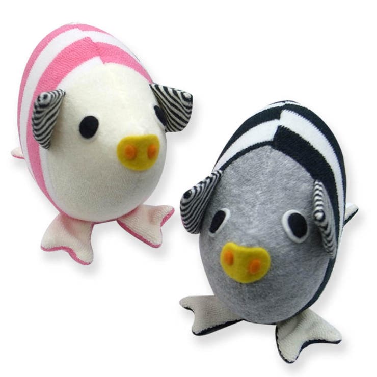 ガラガラ ぬいぐるみ しましま子ぶたさん | livingut | 詳細画像5 