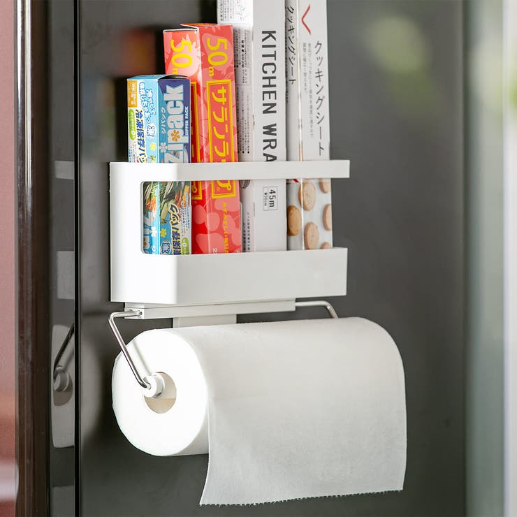 ラップホルダー ポケットペーパーホルダー マグネット | livingut | 詳細画像1 