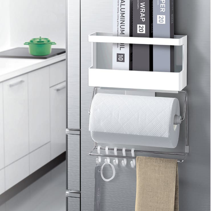 ラップホルダー 冷蔵庫サイドラック マグネット | livingut | 詳細画像13 