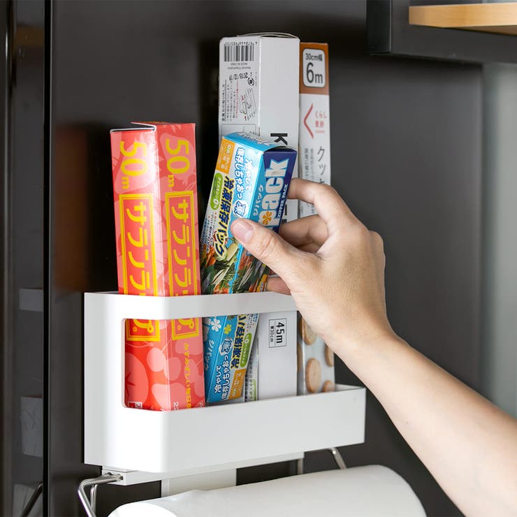 ラップホルダー 冷蔵庫サイドラック マグネット | livingut | 詳細画像5 